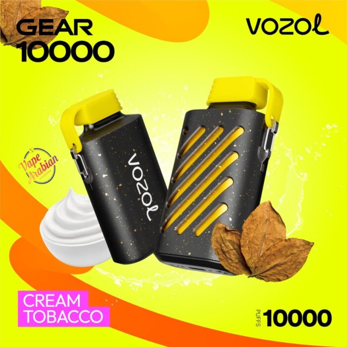 VOZOL Gear 10000 Puffs Disposable- Cream Tobacco