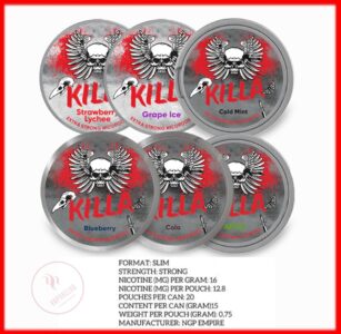 Nicotine Pouches by Killa