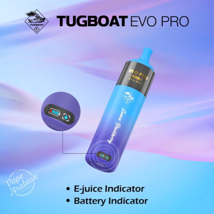 Tugboat Evo Pro 15000 Puff Disposable Vape In UAE
