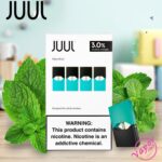 JUUL Replacement Pods- Menthol 3%