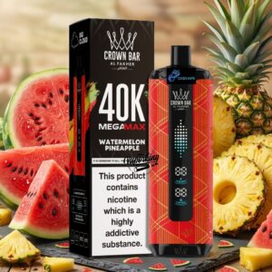 Al Fakher Mega Max 40000 Puffs- Watermelon Pineapple