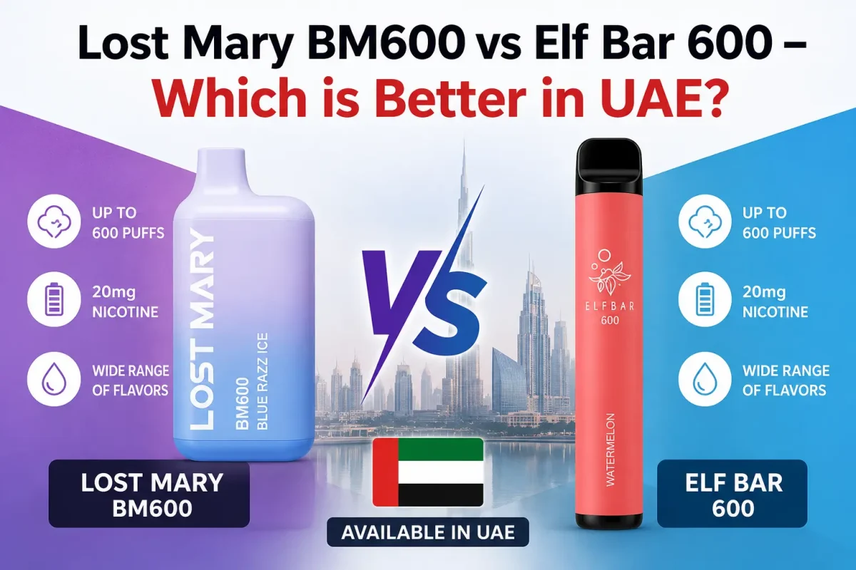 Lost Mary BM600 vs Elf Bar 600