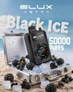 Elux Astra 50000 Puffs 50mg Disposable Vape Black Ice