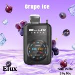 Elux Astra 50000 Puffs 50mg Disposable Vape Grape Ice