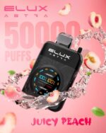 Elux Astra 50000 Puffs 50mg Disposable Vape Juicy Peach