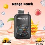 Elux Astra 50000 Puffs 50mg Disposable Vape Mango Peach