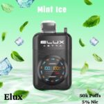 Elux Astra 50000 Puffs 50mg Disposable Vape Mint Ice