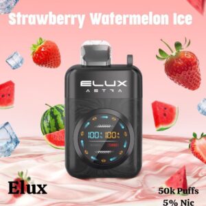 Elux Astra 50000 Puffs 50mg Disposable Vape Strawberry Watermelon Ice