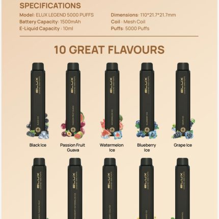 Elux Legend 5000 Puffs Disposable Vape