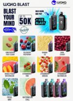 Waka Blast 50k Puffs Disposable Vape 50mg