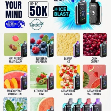 Waka Blast 50k Puffs Disposable Vape 50mg