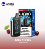Waka Blast 50k Puffs Disposable Vape 50mg Dark Cherry