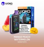 Waka Blast 50k Puffs Disposable Vape 50mg Mango Peach Watermelon
