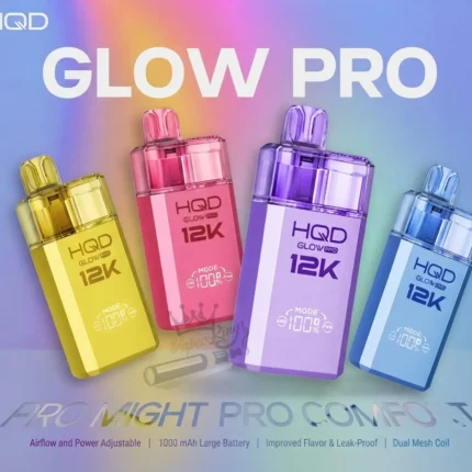 HQD Glow PRO 12K Disposable Vape