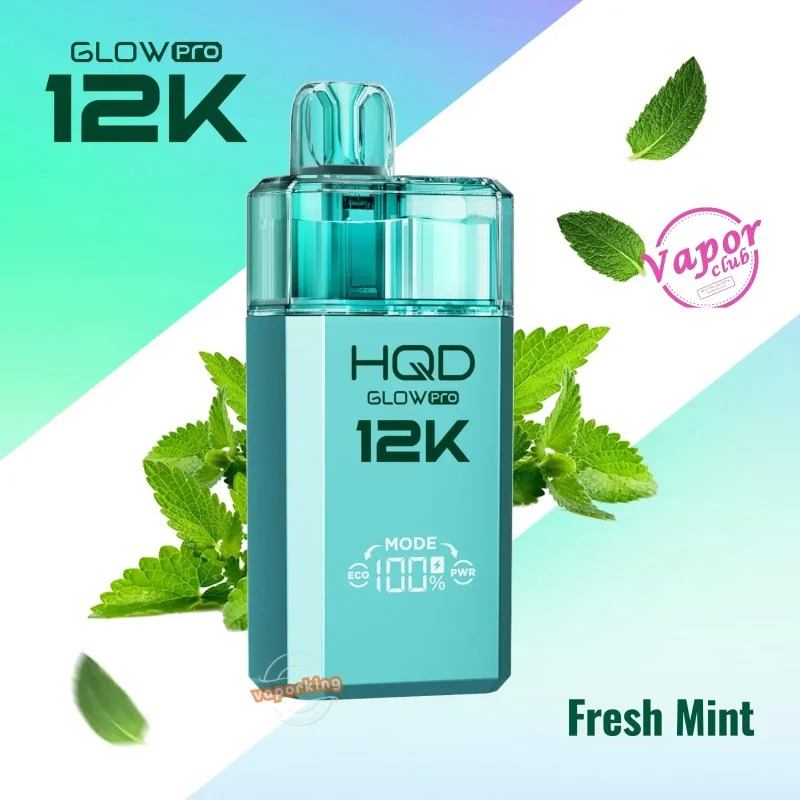 HQD Glow PRO 12K Disposable Vape