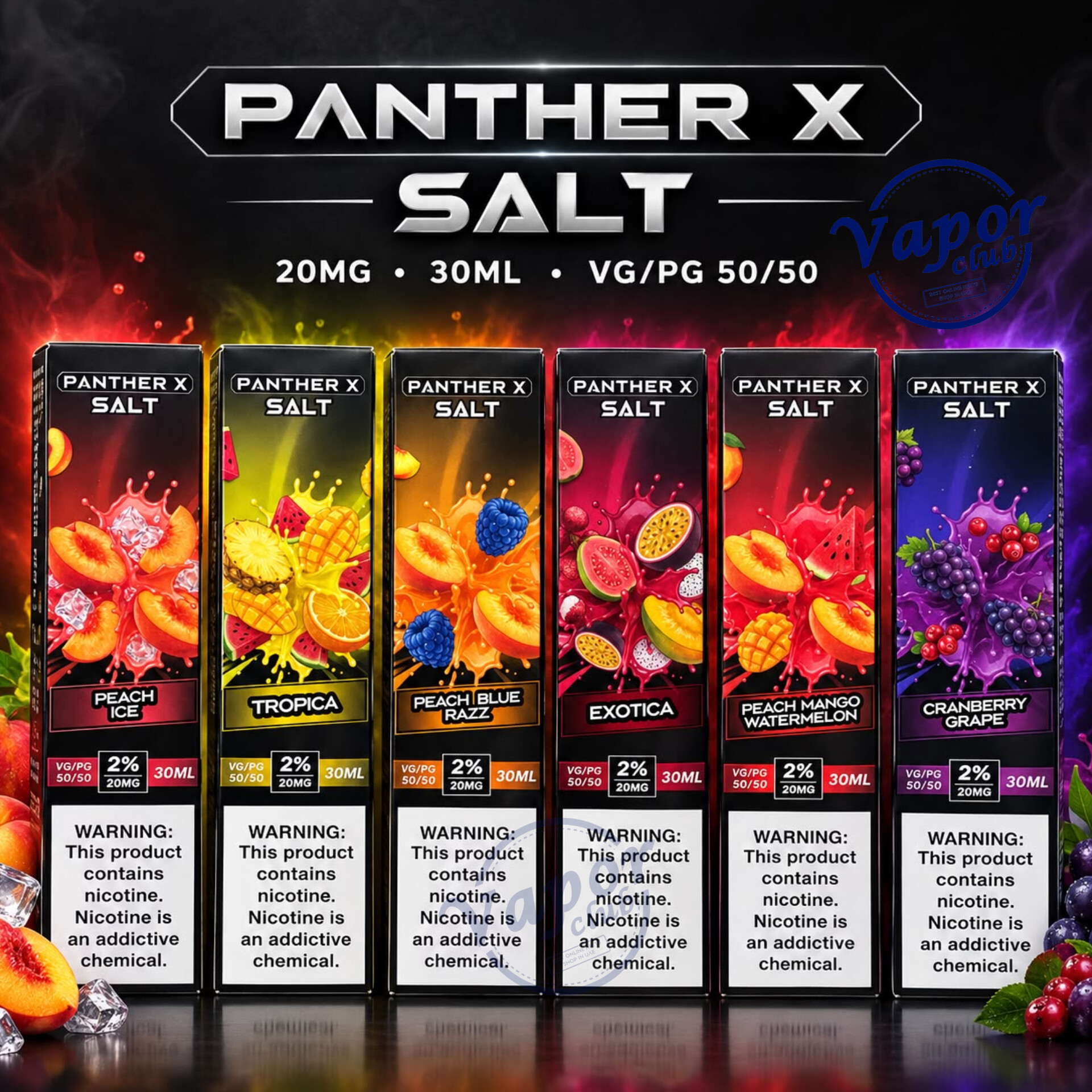 Dr Vapes Panther X Salt Nic