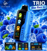 ELF BAR Trio 40000 Puffs Disposable Vape Blue Razz Ice