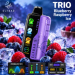 ELF BAR Trio 40000 Puffs Disposable Vape Blueberry Raspberry Ice