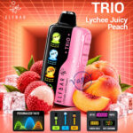 ELF BAR Trio 40000 Puffs Disposable Vape Lychee Juicy Peach
