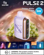 Geek Bar Pulse 2 50k Disposable- Frozen White Grape