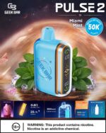 Geek Bar Pulse 2 50k Disposable- Miami Mint