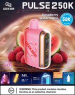 Geek Bar Pulse 2 50k Disposable- Raspberry Watermelon
