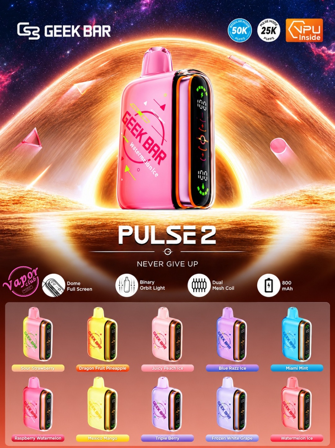 Geek Bar Pulse 2 50k Disposable