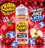 Loaded 120ml Vape Liquid Cran Apple Juice Iced