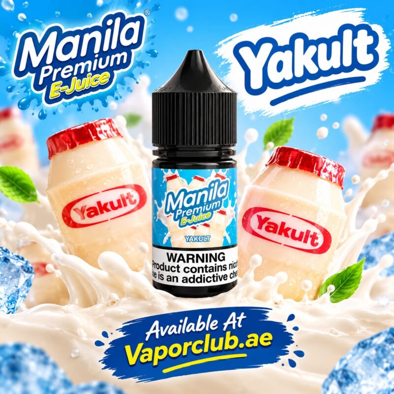 Manila Premium 30ml Salt Nic Yakult