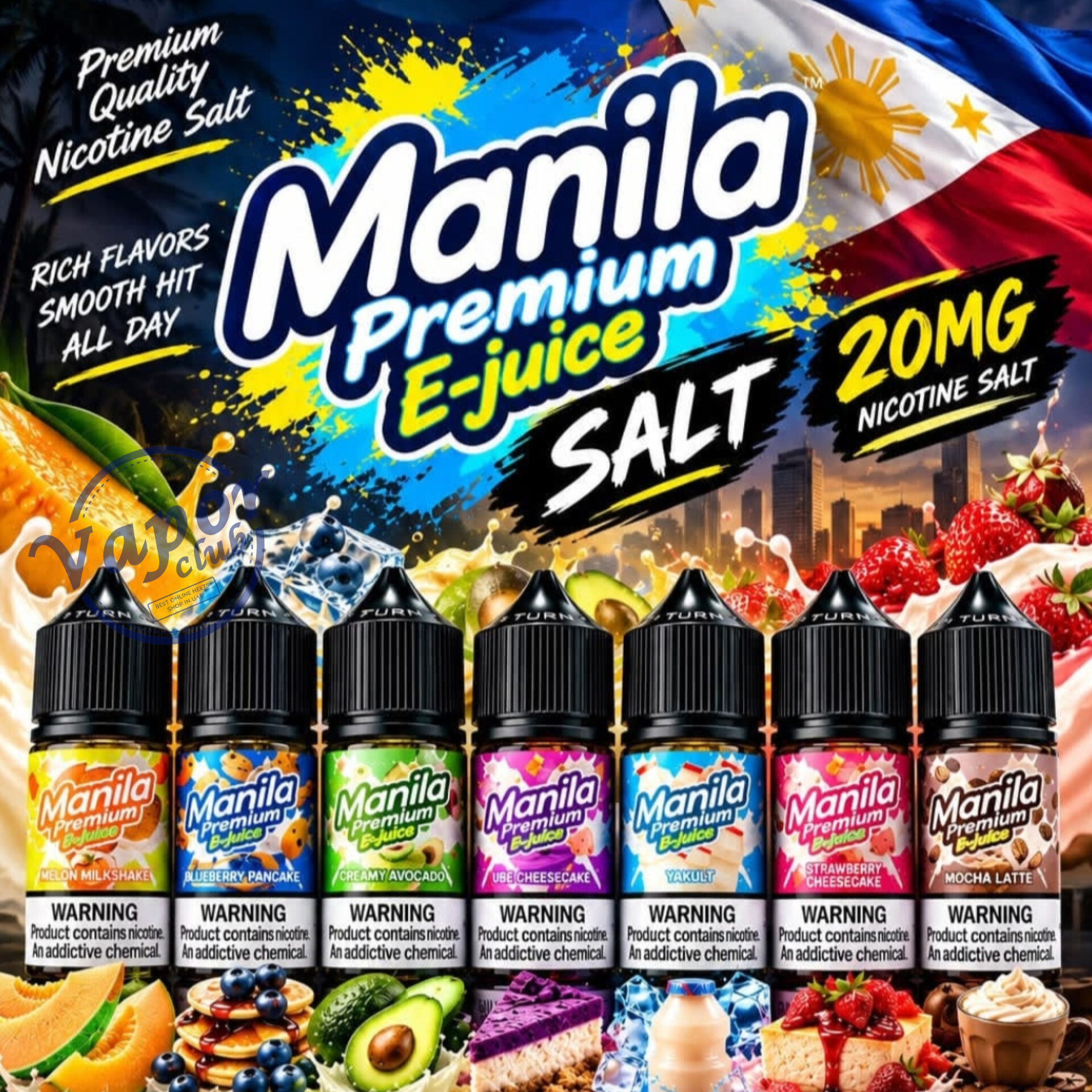 Manila Premium 30ml Salt Nic