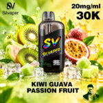 Silvaper 30000 Puffs Disposable Kiwi Guava Passion Fruit